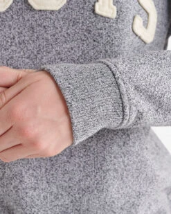 Roots Applique Half Zip Stein -Roots Shop 27040127 008 g