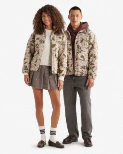 Floral Jacquard Jacket