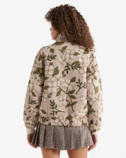Floral Jacquard Jacket -Roots Shop 27140015 V20 d