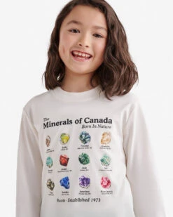 Kids Mineral T-Shirt -Roots Shop 29020775 CJ2 c