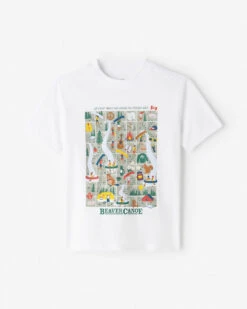 Kids Beaver Canoe Snakes And Ladders T-Shirt -Roots Shop 29020804 010 d