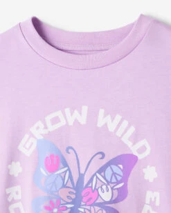 Girls Active Boxy T-Shirt -Roots Shop 29020824 AD4 f