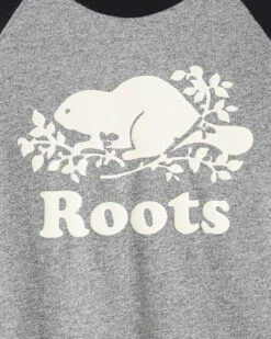 Kids Organic Cooper Baseball T-Shirt -Roots Shop 29020827 001 f