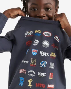 Kids Legends Graphic Long Sleeve T-Shirt -Roots Shop 29020828 CO6 c
