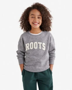 Kids Roots Applique Sweatshirt