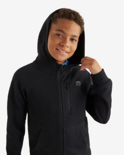 Kids Recover Interlock Full Zip Hoodie 14 Kids Recover Interlock Full Zip Hoodie -Roots Shop 29030601 001 d