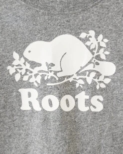 Toddler Organic Original Cooper Beaver T-Shirt -Roots Shop 31020707 008 c