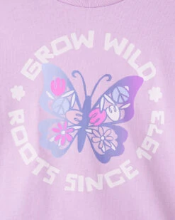 Toddler Girls Active Boxy T-Shirt -Roots Shop 31020776 AD4 c