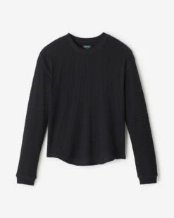 Waffle Long Sleeve Top