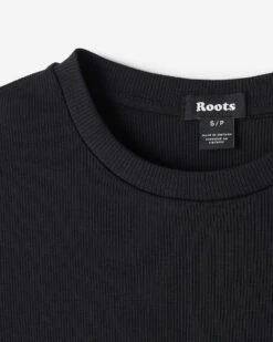 Roam Rib Fitted Short Sleeve Top 11 Roam Rib Fitted Short Sleeve Top -Roots Shop 38020296 001 e