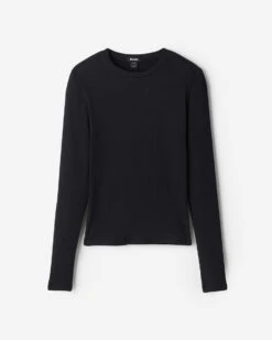 Roam Rib Fitted Long Sleeve Top