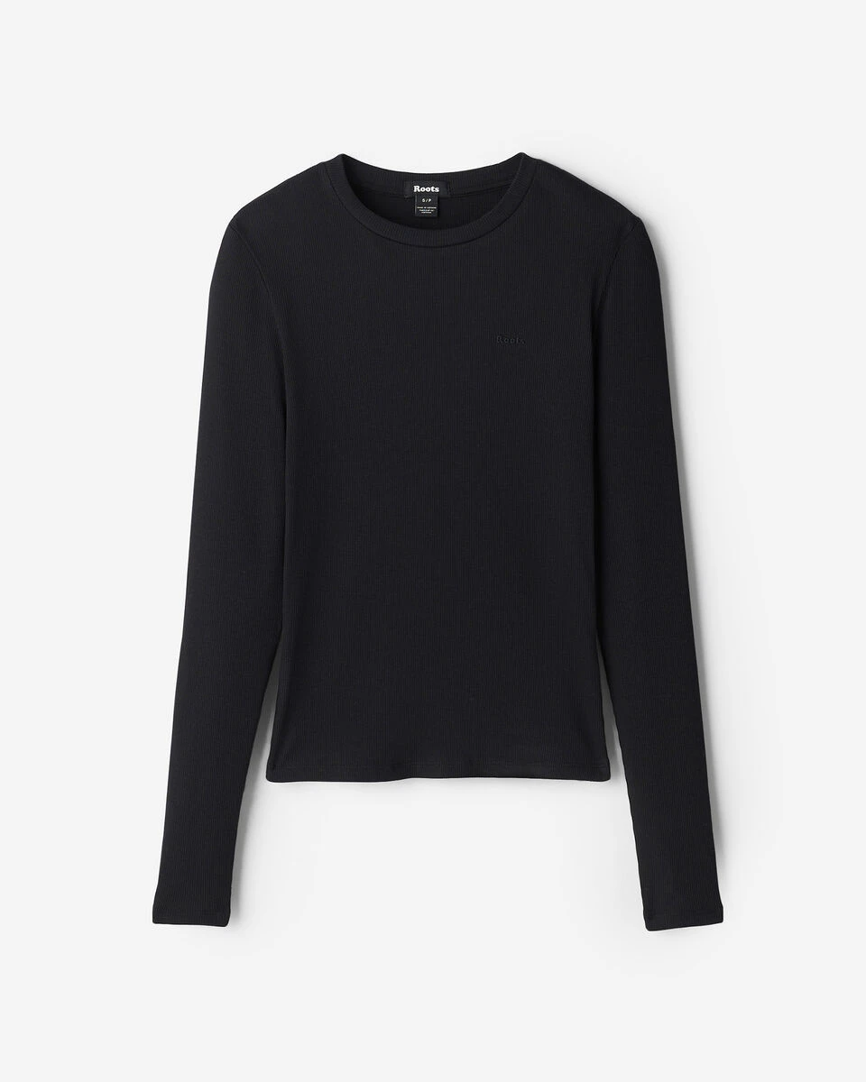 Roam Rib Fitted Long Sleeve Top 3 Roam Rib Fitted Long Sleeve Top