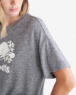 Womens Organic Relaxed Cooper T-shirt -Roots Shop 38030919 008 g