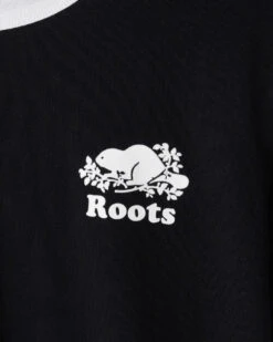 Womens Cooper Ringer T-Shirt -Roots Shop 38031161 001 c