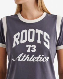 Womens Roots Arch Short Sleeve T-Shirt 13 Womens Roots Arch Short Sleeve T-Shirt -Roots Shop 38031191 98A e