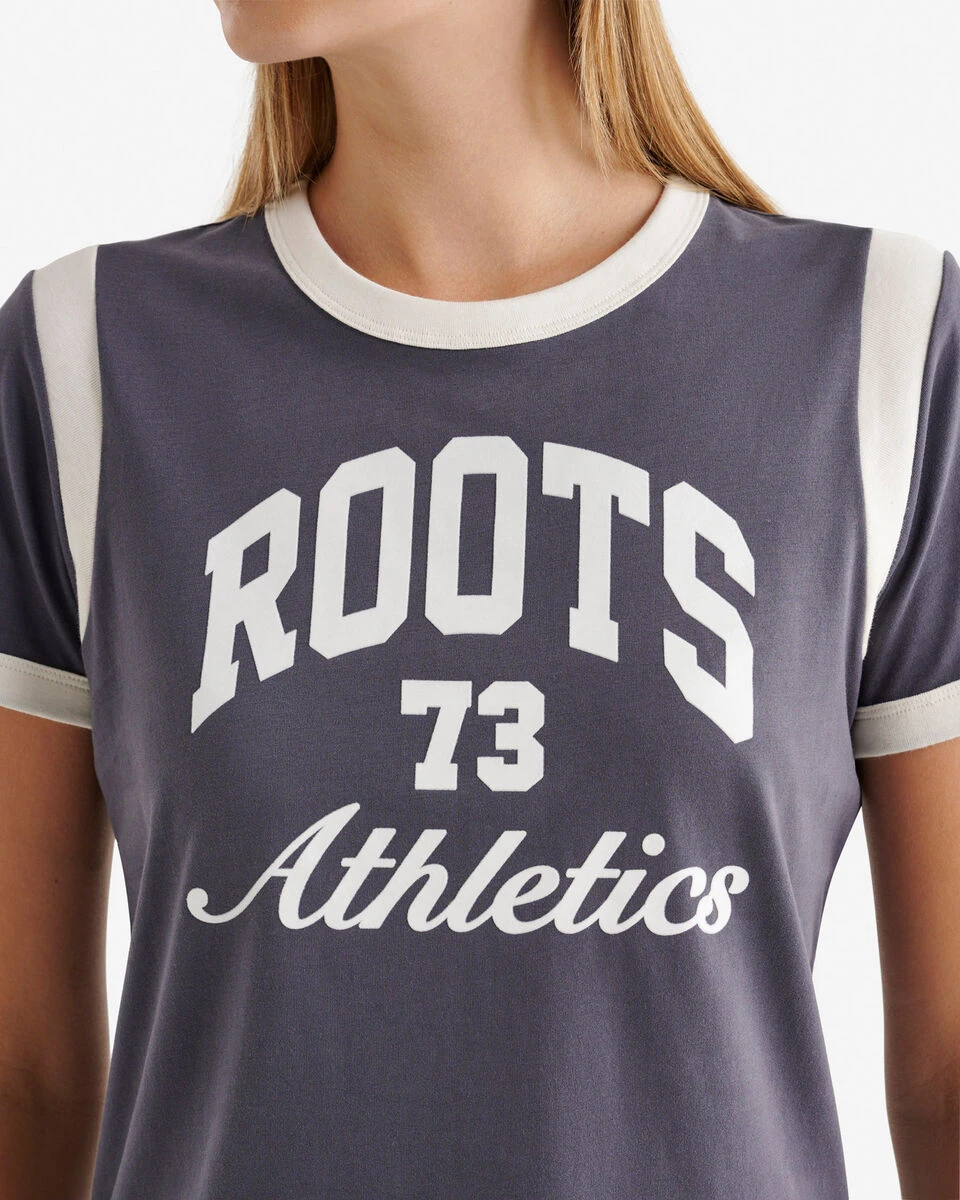 Womens Roots Arch Short Sleeve T-Shirt 7 Womens Roots Arch Short Sleeve T-Shirt - Image 5
