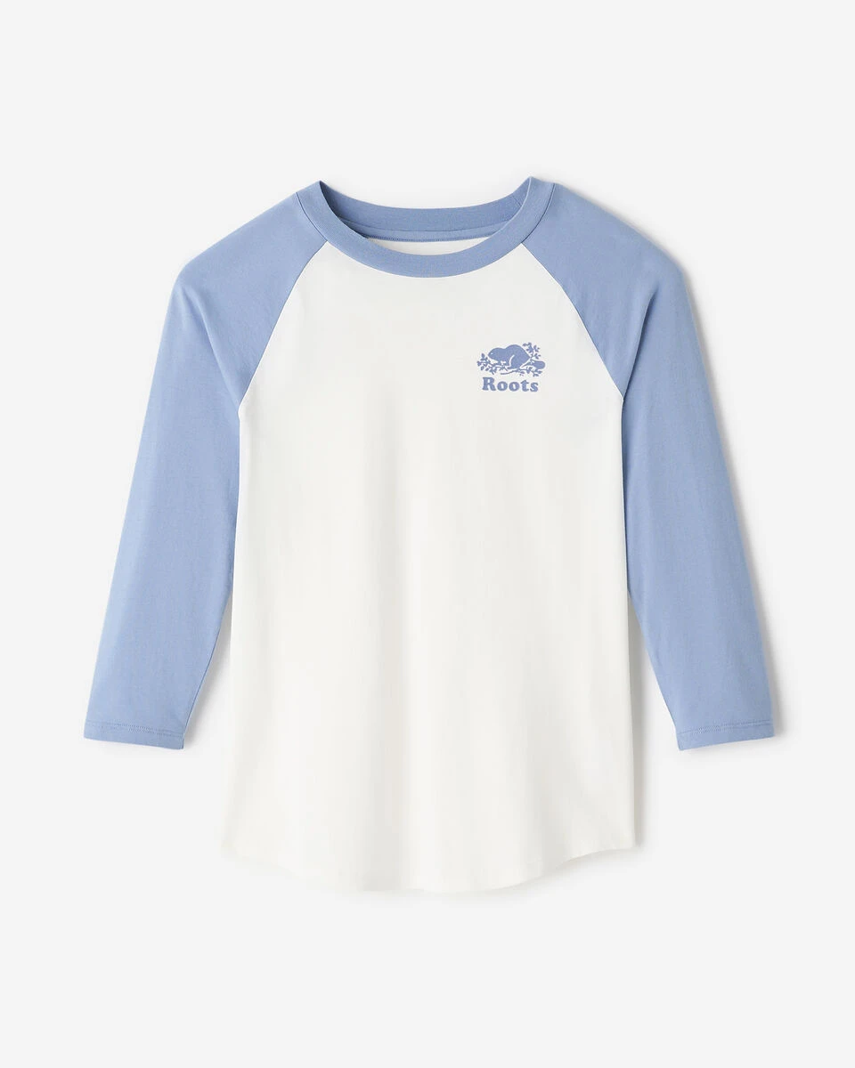 Womens Organic Cooper Baseball T-Shirt 3 Womens Organic Cooper Baseball T-Shirt