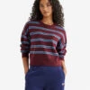 Olivia Stripe Crew Sweater 2 Olivia Stripe Crew Sweater -Roots Shop 38070263 066 a