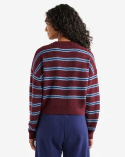 Olivia Stripe Crew Sweater -Roots Shop 38070263 066 d