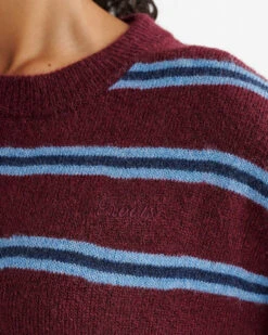 Olivia Stripe Crew Sweater -Roots Shop 38070263 066 e