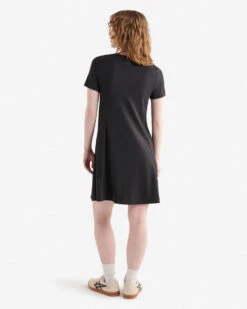 Renew Knit Short Sleeve Mini Dress 12 Renew Knit Short Sleeve Mini Dress -Roots Shop 38130459 001 d
