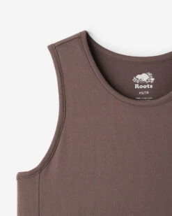 Renew Knit Tank Midi Dress -Roots Shop 38130460 EQ1 c