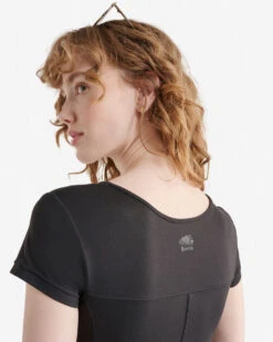 Renew Knit Short Sleeve Midi Dress 15 Renew Knit Short Sleeve Midi Dress -Roots Shop 38130461 001 g