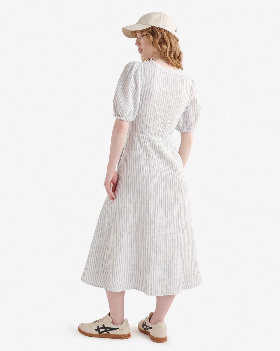 Isla Cotton Gauze Print Tea Dress 4 Isla Cotton Gauze Print Tea Dress - Image 2