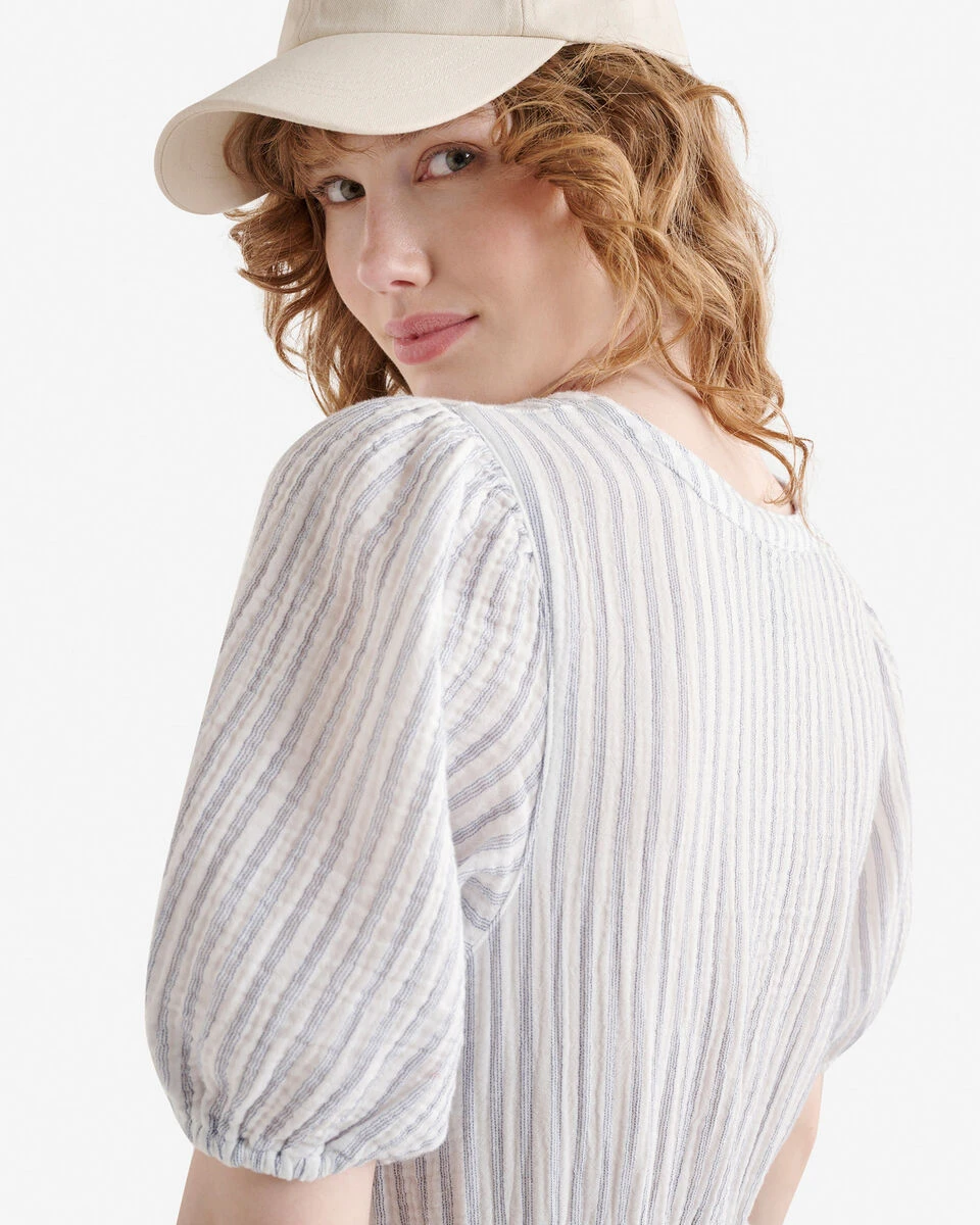 Isla Cotton Gauze Print Tea Dress 9 Isla Cotton Gauze Print Tea Dress - Image 7