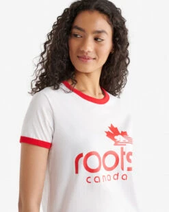 Womens Northern Athletics T-Shirt -Roots Shop 38170054 010 d