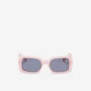 Womens Plastic Rectangle Sunglasses -Roots Shop 42040089 067 a