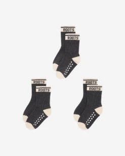 Baby & Toddler Cabin Ankle Sock 3 Pack