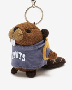Back To School Beaver Keychain -Roots Shop 45040545 J25 c